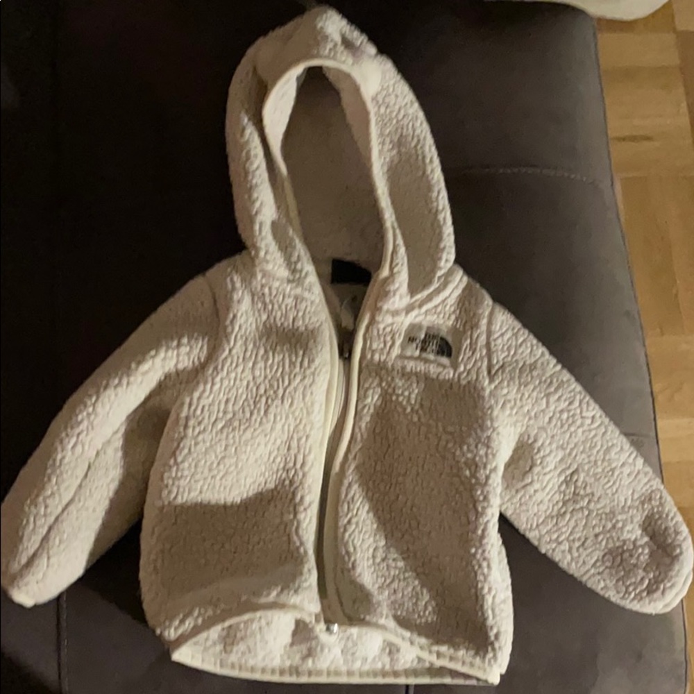 North face zip up hoodies fleece